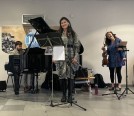 One of our Christmas performances at the North Middlesex Hospital Atrium
